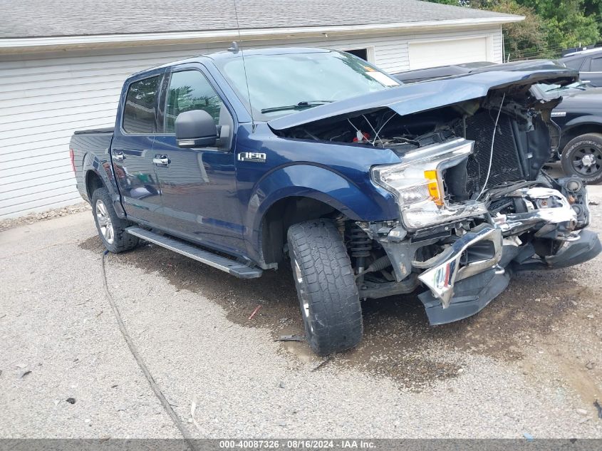 2019 FORD F-150 XLT - 1FTEW1E49KFB78706