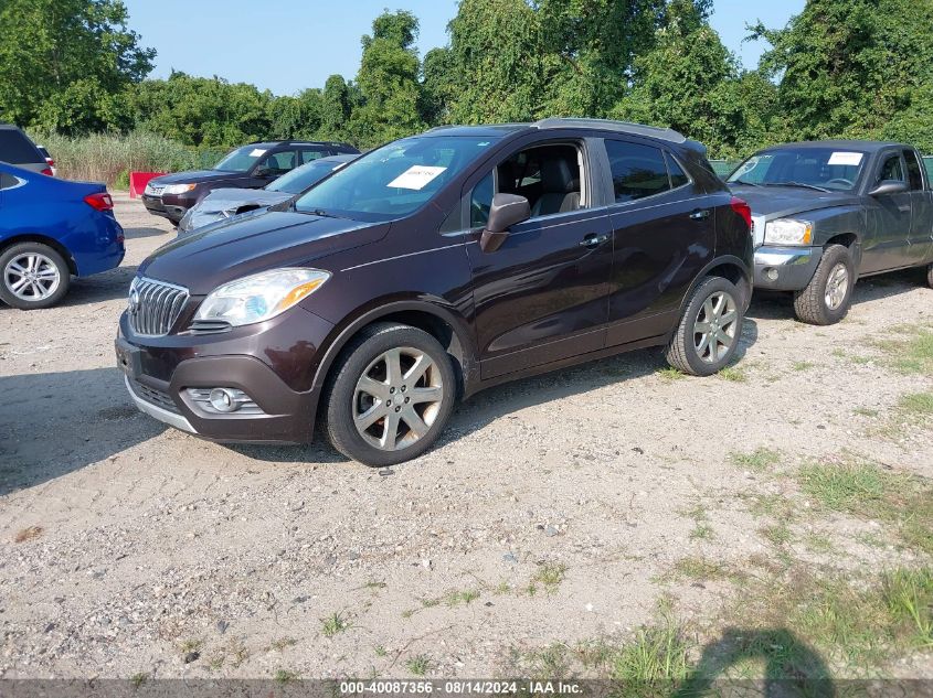 2013 Buick Encore Convenience VIN: KL4CJBSB1DB196653 Lot: 40087356