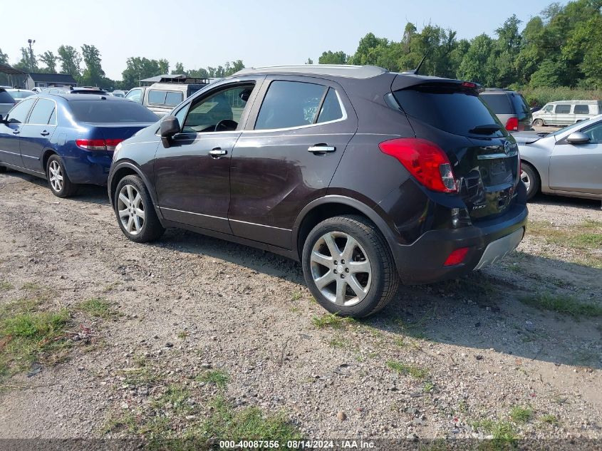 2013 Buick Encore Convenience VIN: KL4CJBSB1DB196653 Lot: 40087356