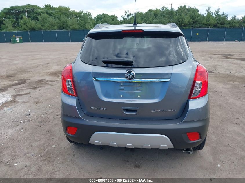 2013 Buick Encore Leather VIN: KL4CJCSB2DB196991 Lot: 40087359