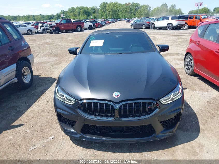 2023 BMW M8 Cabriolet Competition VIN: WBSDZ0C07PCM58994 Lot: 40087360