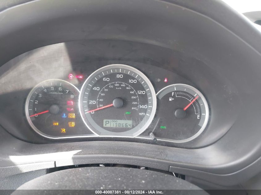 2008 Subaru Impreza 2.5I VIN: JF1GE61648H504012 Lot: 40087381