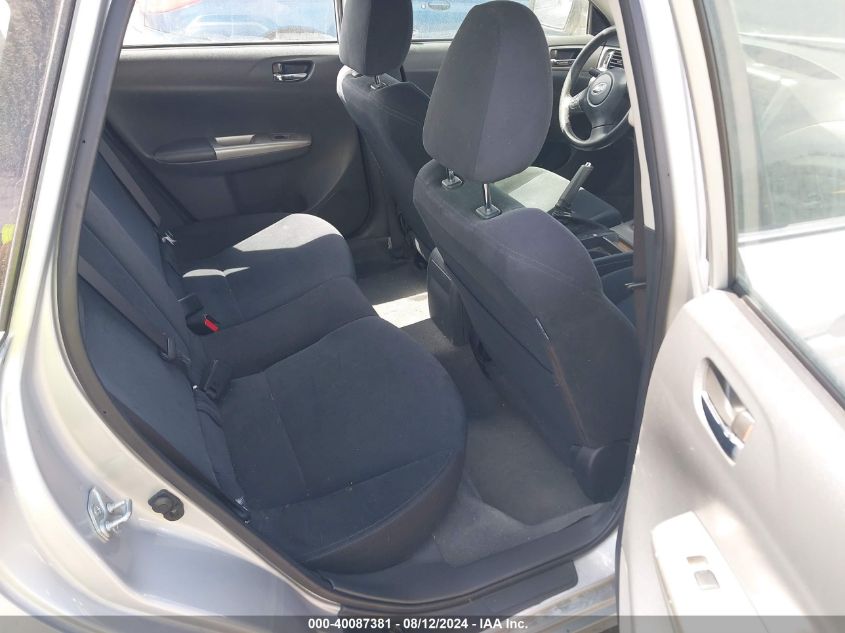 2008 Subaru Impreza 2.5I VIN: JF1GE61648H504012 Lot: 40087381