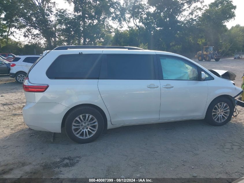 2016 Toyota Sienna Xle Premium 8 Passenger VIN: 5TDYK3DC2GS747674 Lot: 40087399