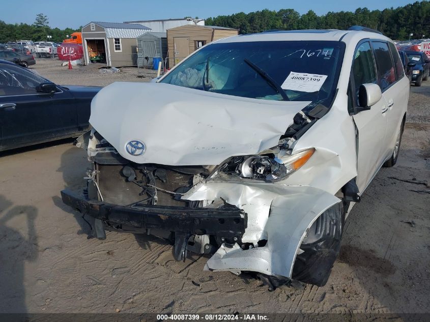 2016 Toyota Sienna Xle Premium 8 Passenger VIN: 5TDYK3DC2GS747674 Lot: 40087399