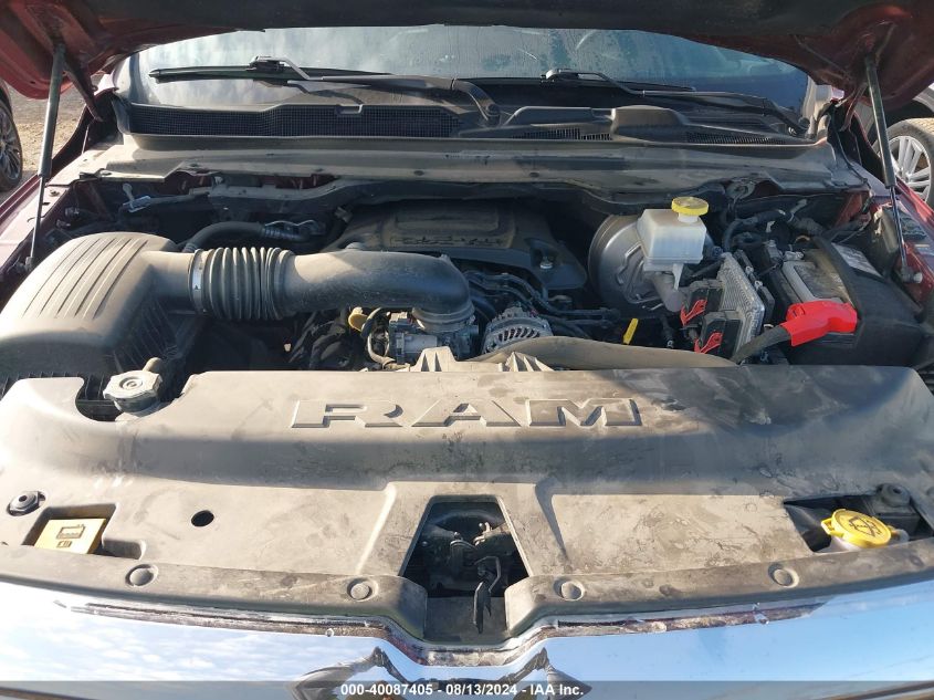 2022 Ram 1500 Big Horn/Lone Star VIN: 1C6RREBT6NN218916 Lot: 40087405