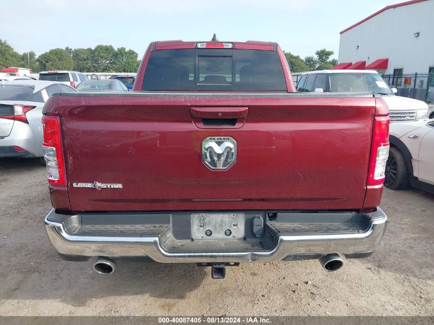 2022 Ram 1500 Big Horn/Lone Star VIN: 1C6RREBT6NN218916 Lot: 40087405