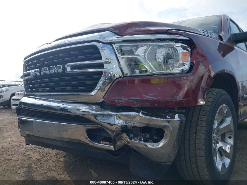 2022 Ram 1500 Big Horn/Lone Star VIN: 1C6RREBT6NN218916 Lot: 40087405
