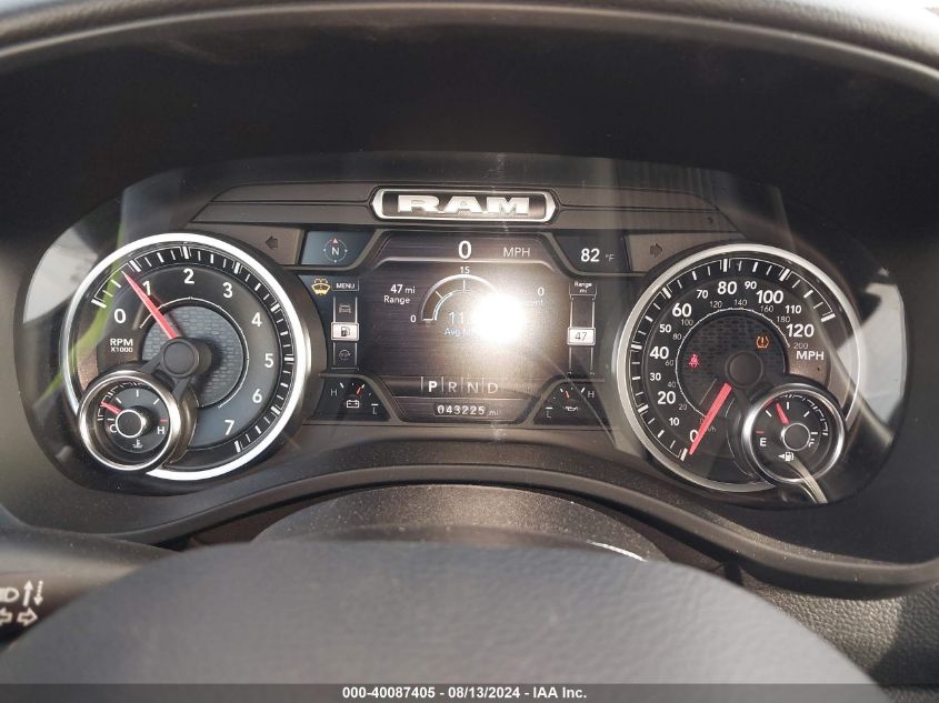 2022 Ram 1500 Big Horn/Lone Star VIN: 1C6RREBT6NN218916 Lot: 40087405