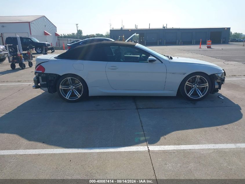 2008 BMW M6 VIN: WBSEK93578CY79995 Lot: 40087414