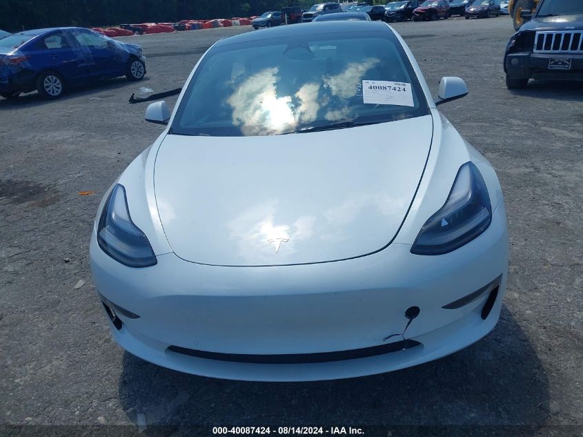 2022 Tesla Model 3 Rear-Wheel Drive VIN: 5YJ3E1EAXNF360164 Lot: 40087424