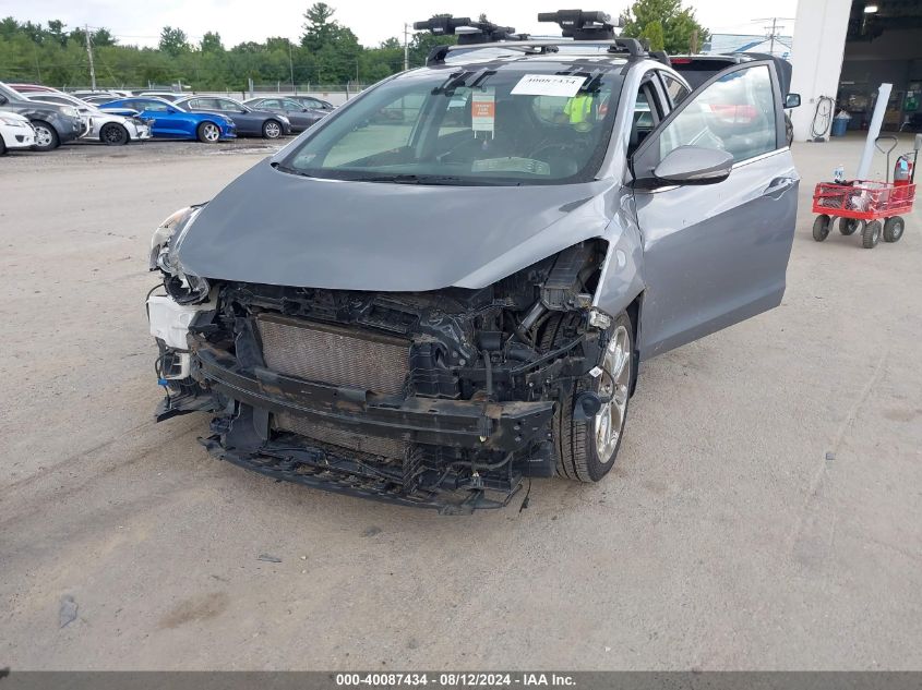 2014 Hyundai Elantra Gt VIN: KMHD35LH3EU202270 Lot: 40087434