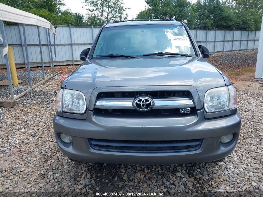 2005 Toyota Sequoia Sr5 V8 VIN: 5TDBT44AX5S239795 Lot: 40087437