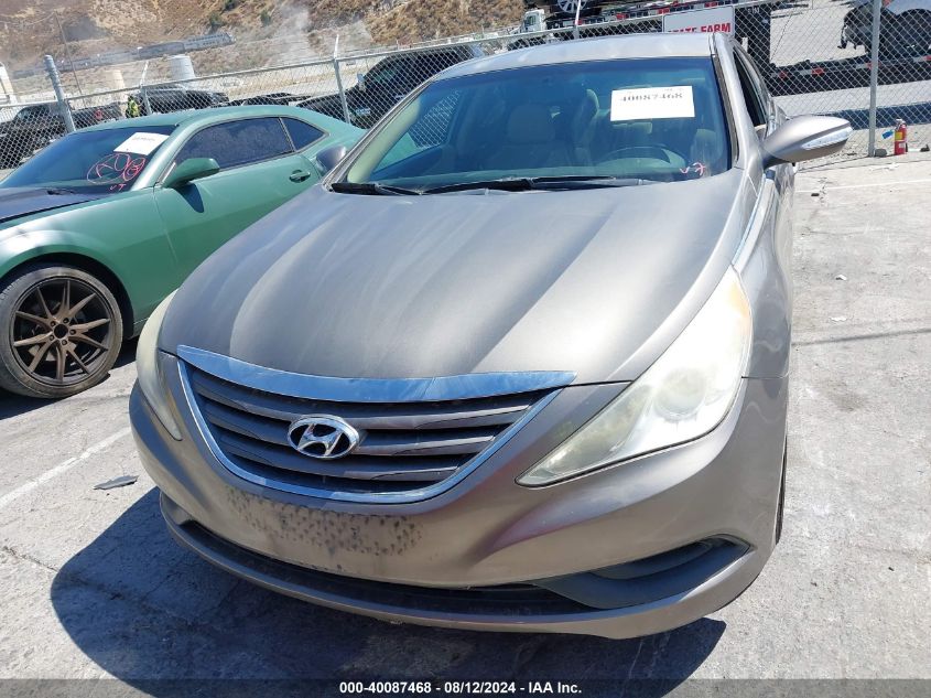 2014 Hyundai Sonata Gls VIN: 5NPEB4AC6EH933055 Lot: 40087468