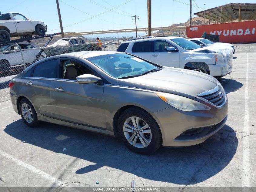 2014 Hyundai Sonata Gls VIN: 5NPEB4AC6EH933055 Lot: 40087468