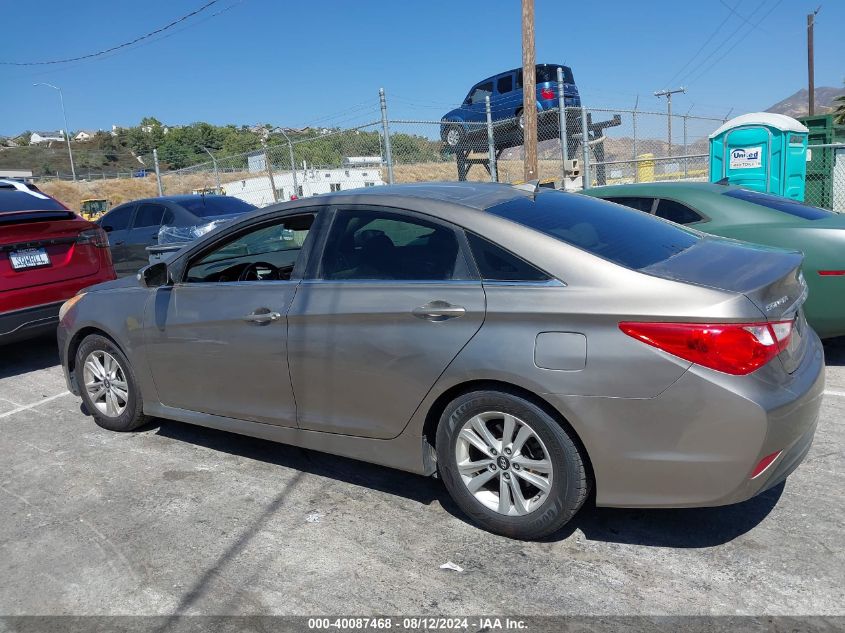 2014 Hyundai Sonata Gls VIN: 5NPEB4AC6EH933055 Lot: 40087468