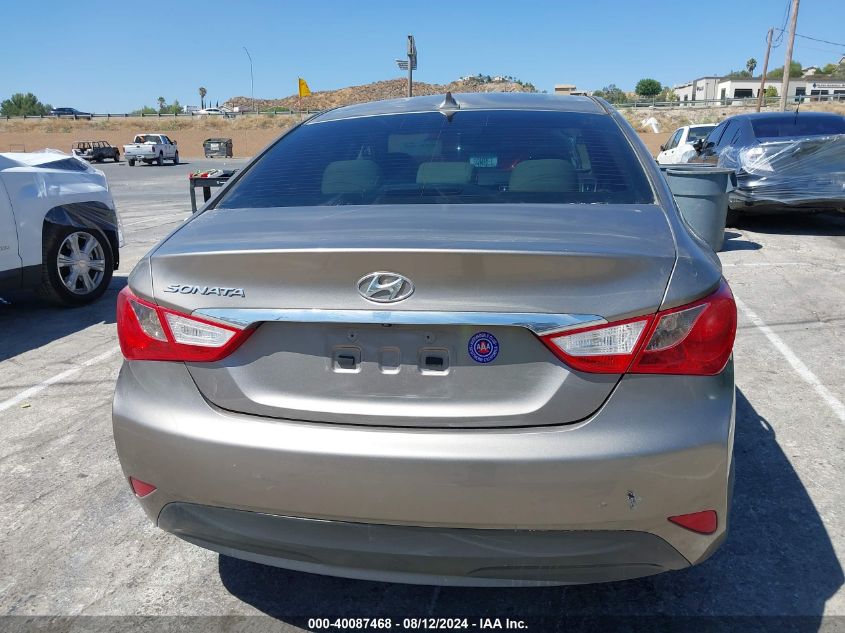 2014 Hyundai Sonata Gls VIN: 5NPEB4AC6EH933055 Lot: 40087468