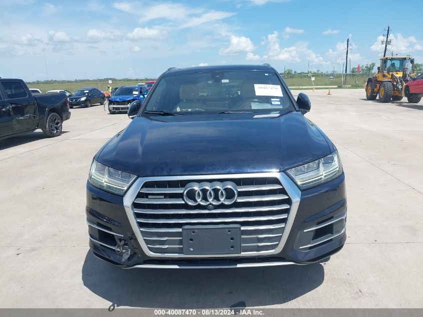 2017 Audi Q7 3.0T Premium VIN: WA1LAAF74HD014681 Lot: 40087470