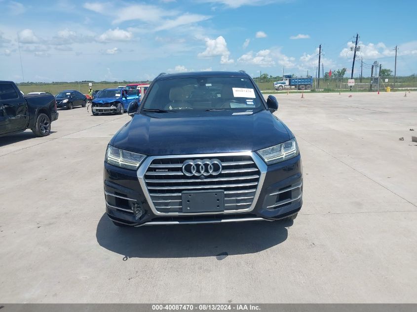 2017 Audi Q7 3.0T Premium VIN: WA1LAAF74HD014681 Lot: 40087470