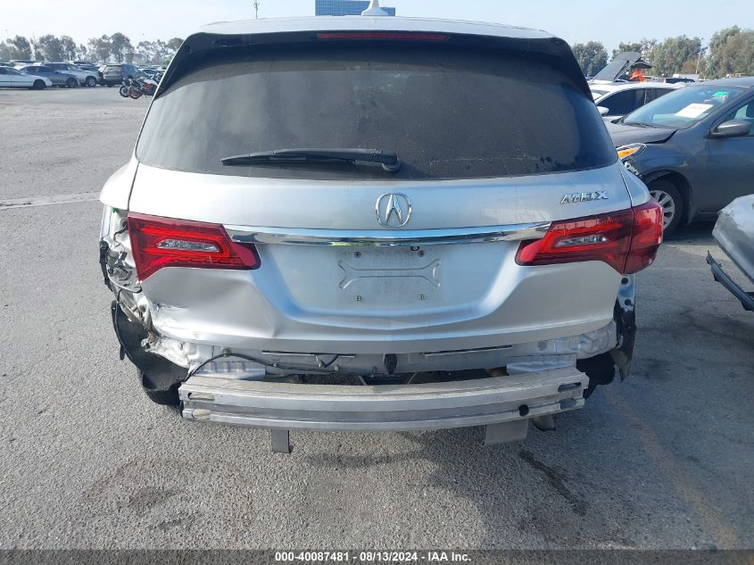 2015 Acura Mdx VIN: 5FRYD3H21FB011712 Lot: 40087481