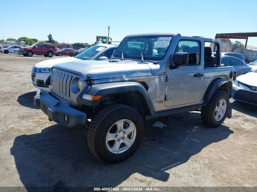 2019 Jeep Wrangler Sport S 4X4 VIN: 1C4GJXAN6KW545182 Lot: 40087488