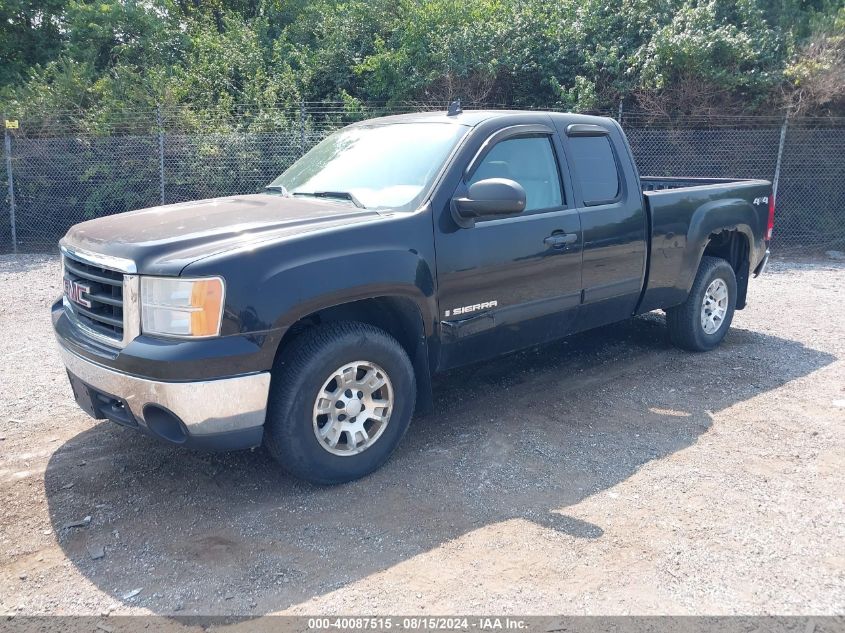 2008 GMC Sierra 1500 Sle1 VIN: 2GTEK19J981239824 Lot: 40087515