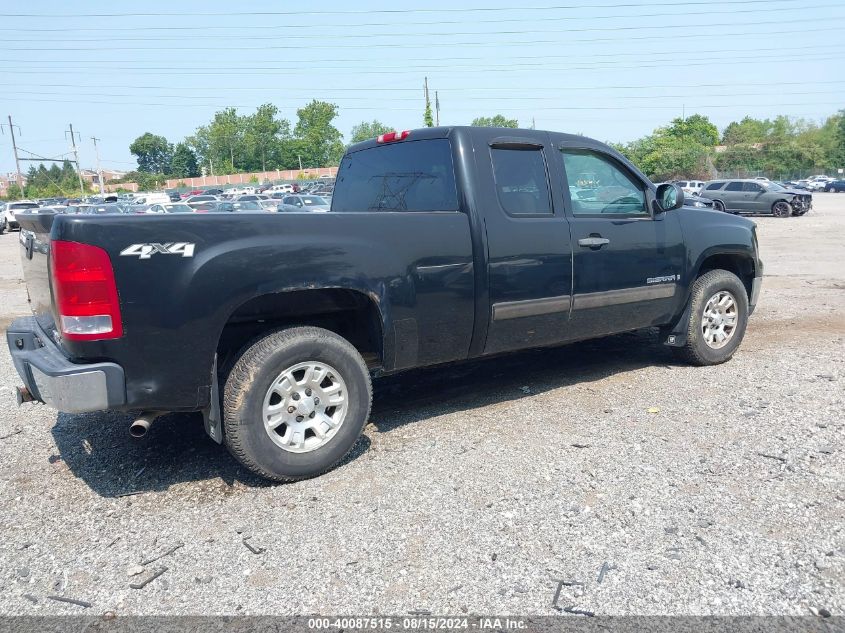 2008 GMC Sierra 1500 Sle1 VIN: 2GTEK19J981239824 Lot: 40087515