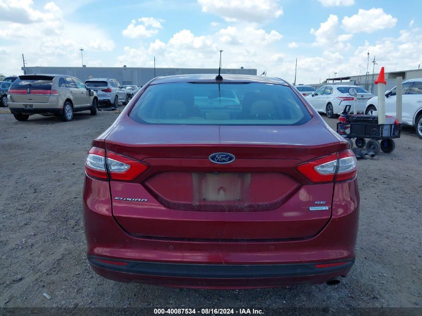 2015 Ford Fusion Se VIN: 1FA6P0HDXF5114019 Lot: 40087534