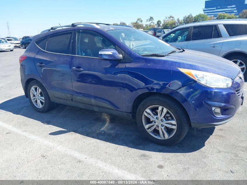 2013 Hyundai Tucson Gls VIN: KM8JU3AC0DU656633 Lot: 40087540