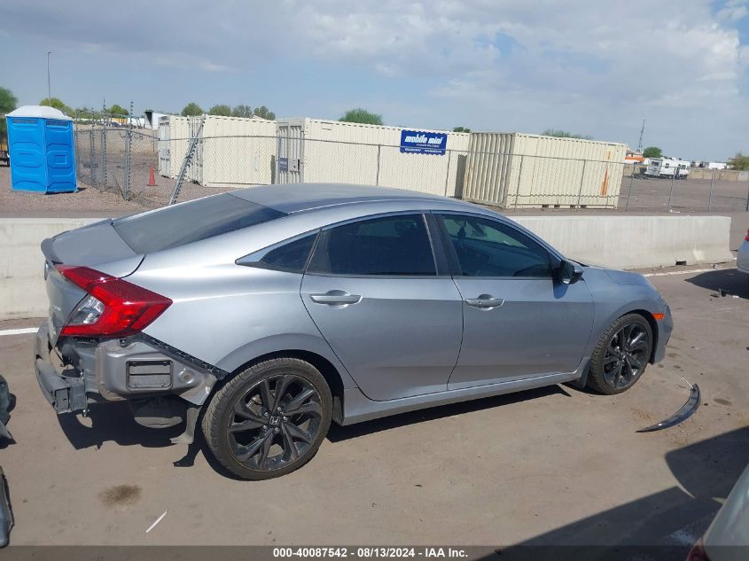 2019 Honda Civic Sport VIN: 19XFC2F86KE012884 Lot: 40087542