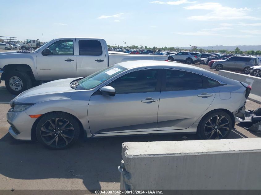 2019 HONDA CIVIC SPORT - 19XFC2F86KE012884