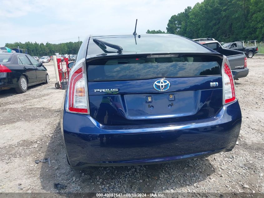 2013 Toyota Prius Two VIN: JTDKN3DU6D1698316 Lot: 40087547