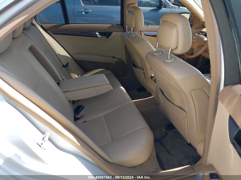 2008 Mercedes-Benz C 300 Luxury/Sport VIN: WDDGF54X98F089258 Lot: 40087563