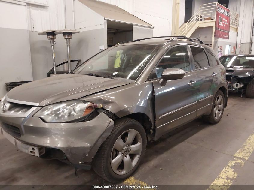 2008 Acura Rdx VIN: 5J8TB18598A000860 Lot: 40087587