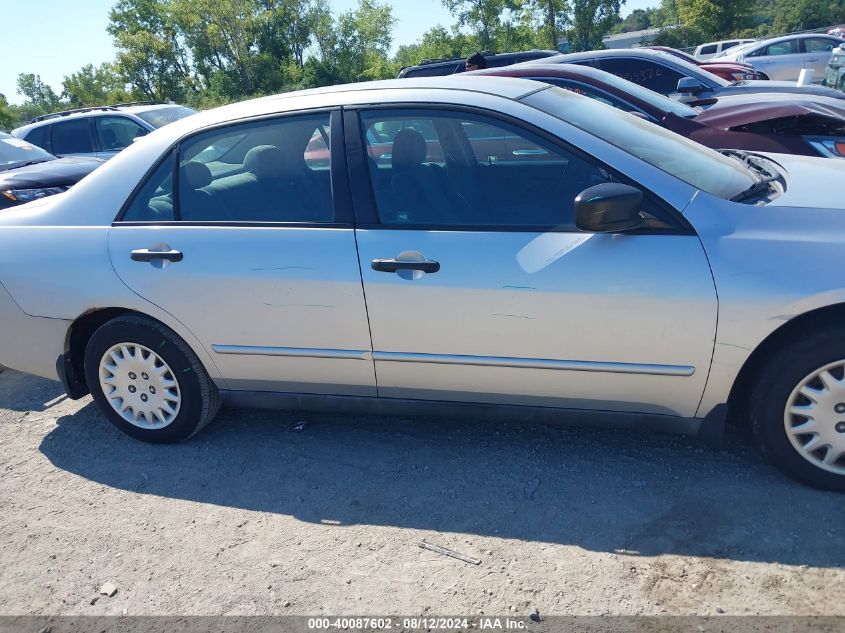 2007 Honda Accord 2.4 Vp VIN: 1HGCM56187A196256 Lot: 40087602