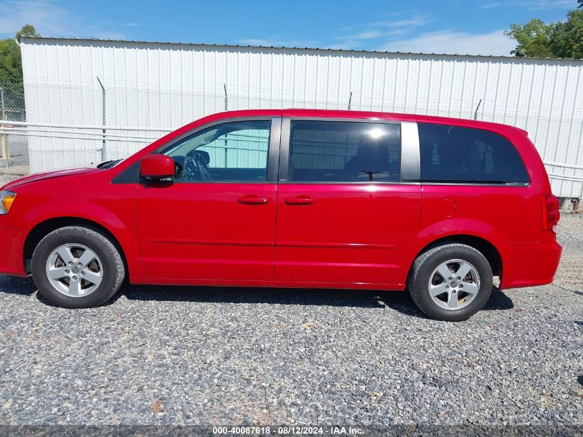 2012 Dodge Grand Caravan Sxt VIN: 2C4RDGCG1CR114094 Lot: 40087618