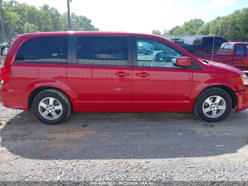 2012 Dodge Grand Caravan Sxt VIN: 2C4RDGCG1CR114094 Lot: 40087618