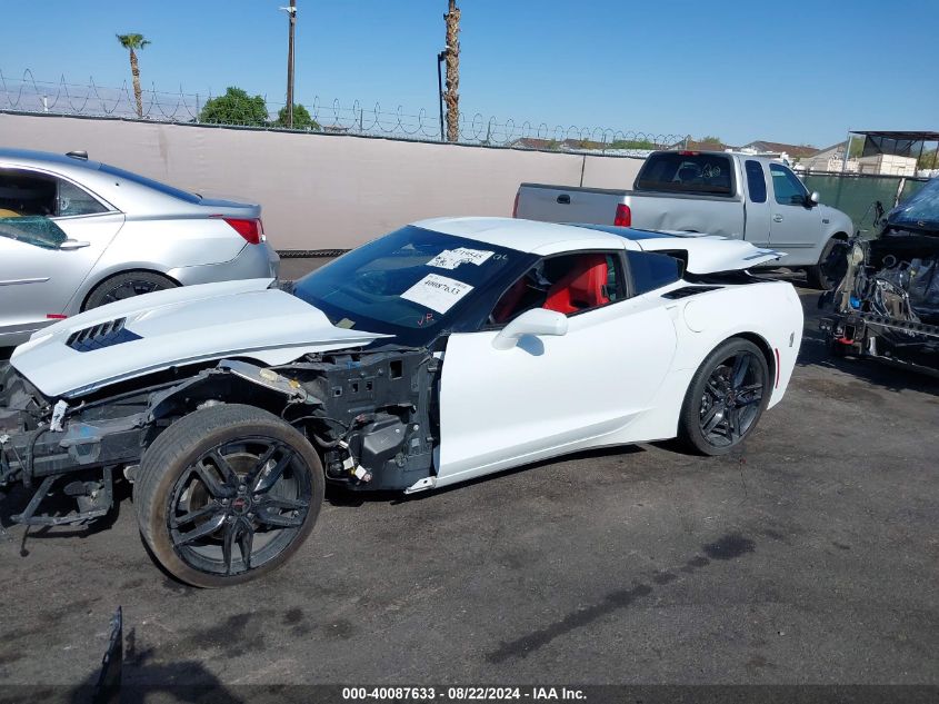 2019 Chevrolet Corvette Stingray VIN: 1G1YB2D75K5100805 Lot: 40087633