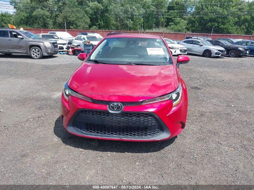 2020 Toyota Corolla Le VIN: 5YFEPRAE0LP095976 Lot: 40087647