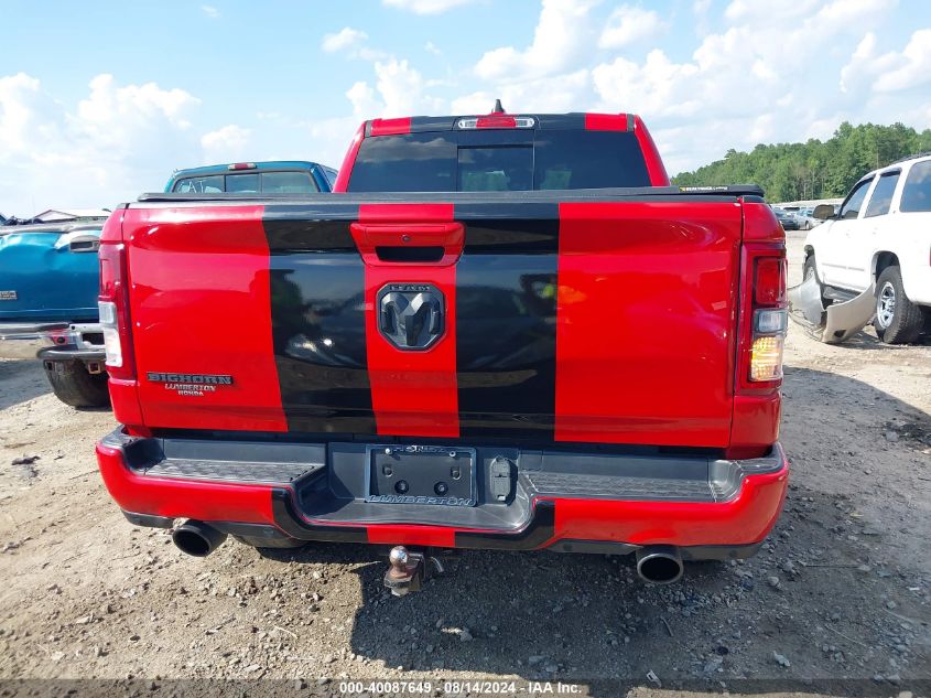 2022 Ram 1500 Big Horn 4X2 5'7 Box VIN: 1C6RREFT7NN187119 Lot: 40087649