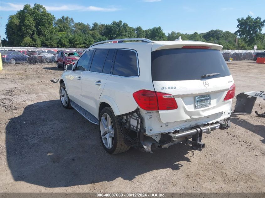 2013 Mercedes-Benz Gl 550 4Matic VIN: 4JGDF7DE4DA213673 Lot: 40087669