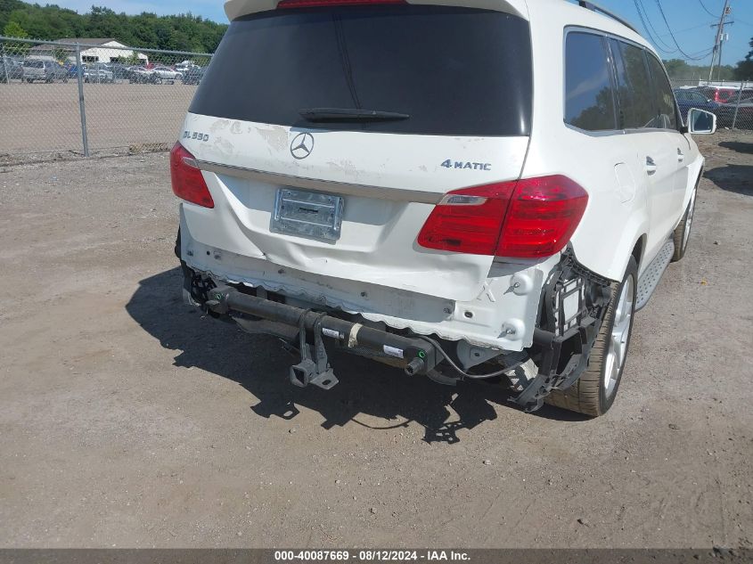 2013 Mercedes-Benz Gl 550 4Matic VIN: 4JGDF7DE4DA213673 Lot: 40087669