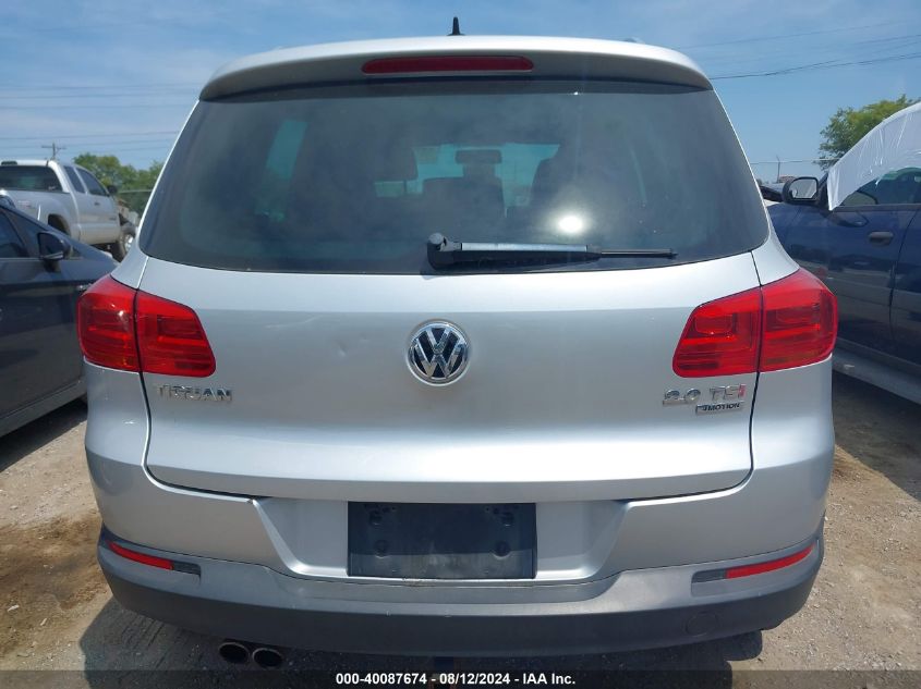 2012 Volkswagen Tiguan S/Se/Sel VIN: WVGBV7AX9CW547960 Lot: 40087674