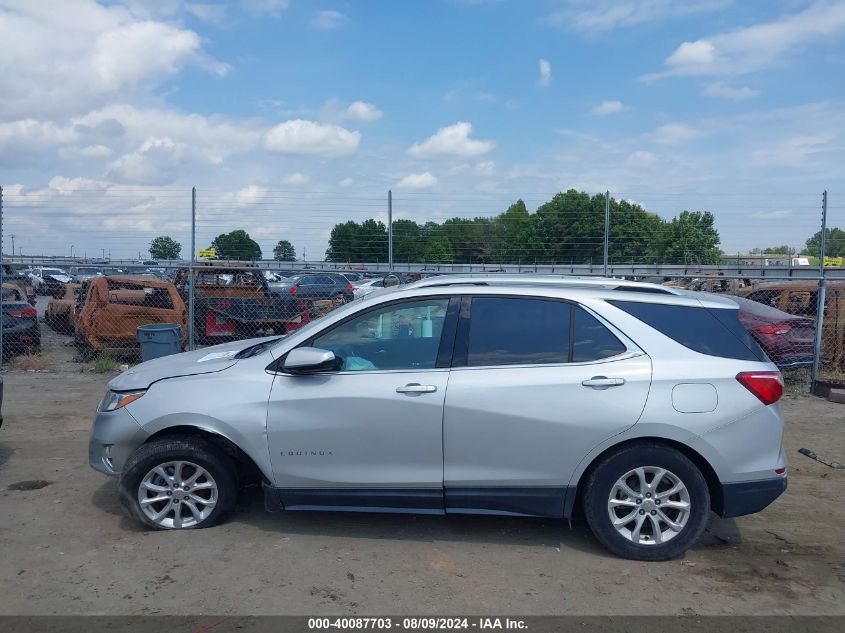 2018 Chevrolet Equinox Lt VIN: 3GNAXJEV0JL384772 Lot: 40087703