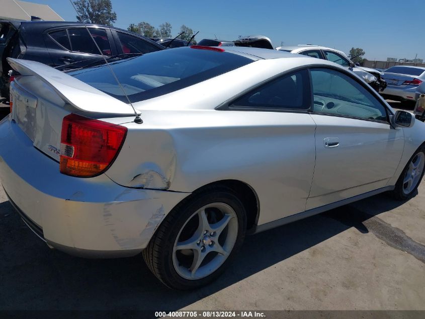 2001 Toyota Celica Gts VIN: JTDDY32T610041835 Lot: 40087705