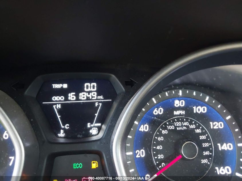 2013 Hyundai Elantra Gls VIN: 5NPDH4AE8DH449351 Lot: 40087716