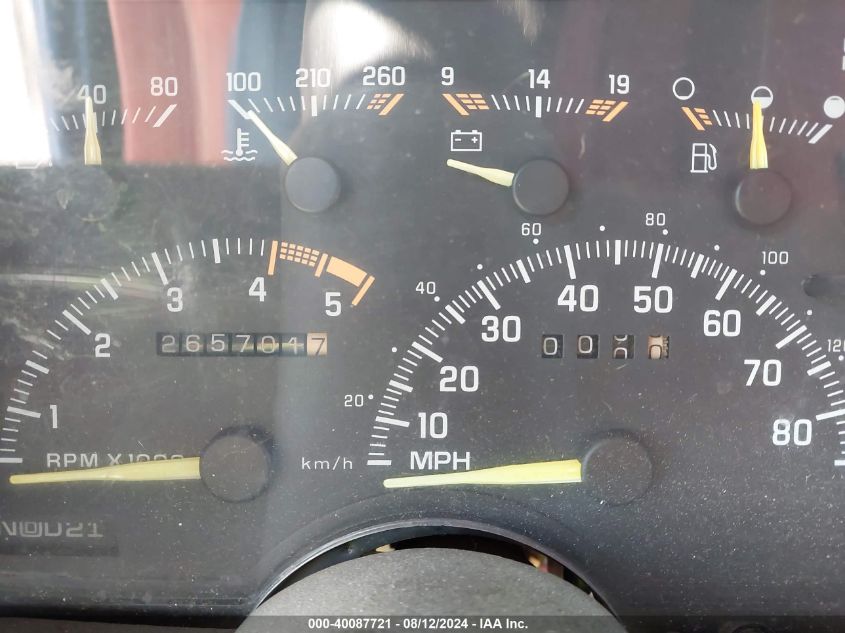 1994 Chevrolet Gmt-400 K1500 VIN: 1GCEK14K6RZ211956 Lot: 40087721