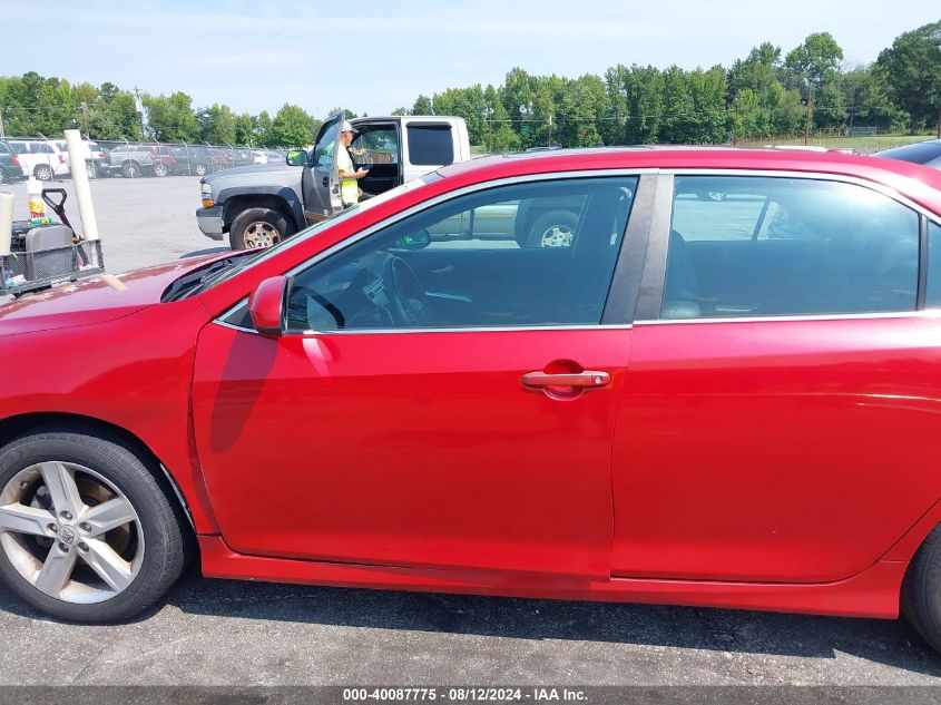 2012 Toyota Camry Se VIN: 4T1BF1FK8CU543871 Lot: 40087775