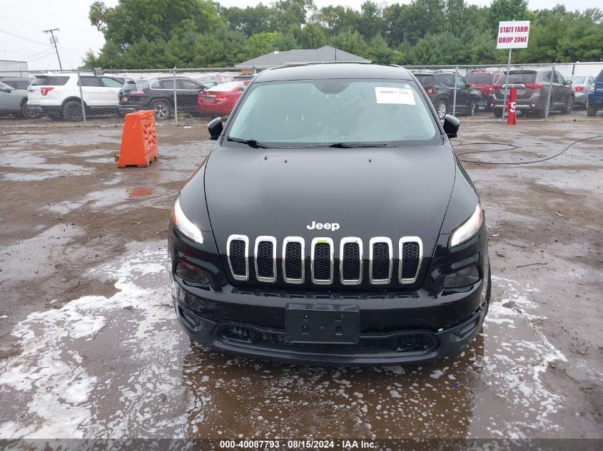 2017 Jeep Cherokee Sport Fwd VIN: 1C4PJLABXHD231134 Lot: 40087793