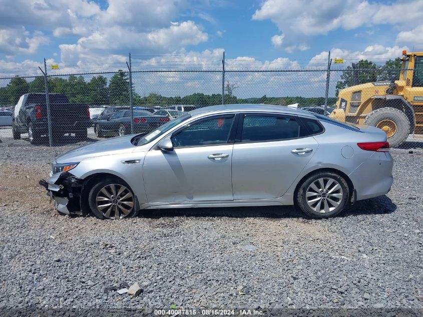 2017 Kia Optima Ex VIN: 5XXGU4L39HG164406 Lot: 40087815